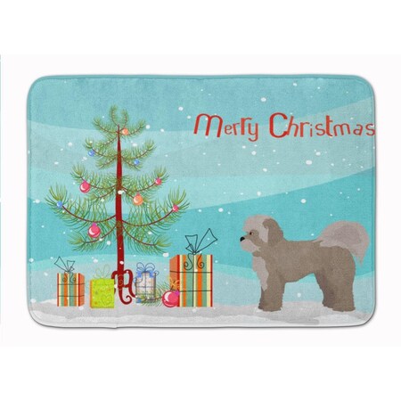 Carolines Treasures Zuchon No.1 Christmas Tree Machine Washable Memory Foam Mat CK3884RUG